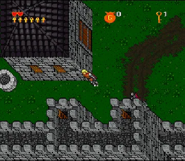 Ultima - The Black Gate (USA) screen shot game playing